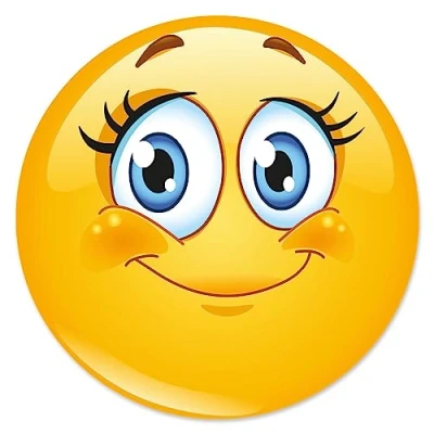 Abbildung von younikat Mauspad mit Smiley Motiv I Ø 22 cm rund