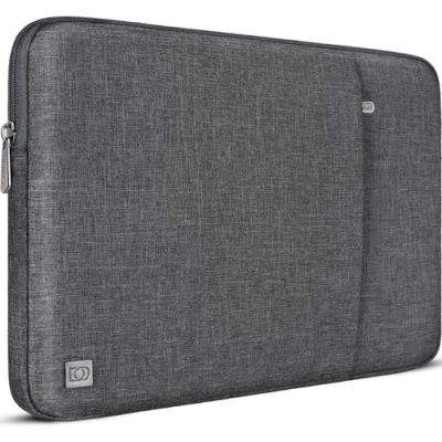 Abbildung von DOMISO Tasche Hülle für 13.3 Zoll Notebook Laptop Sleeve Case Wasserdicht Laptophülle 13&quot; Alt MacBook Pro/MacBook Air/13.5&quot; Microsoft Surface Book 2020/Surface 4 3/MateBook D14,Dunkelgrau