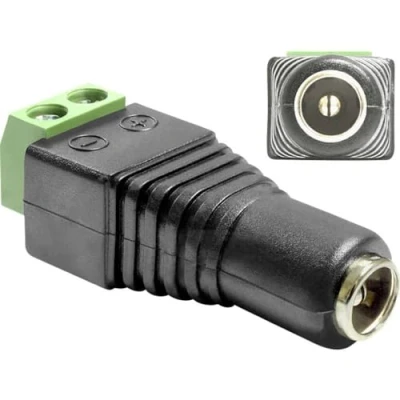 Abbildung von Delock 65421 Adapter DC 5,5 x 2, 1 mm Buchse &gt; Terminalblock,2 Pin, Stück