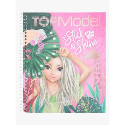 Abbildung von TOPModel Stick &amp; Shine Malbuch