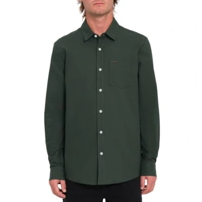 Abbildung von Volcom Veeco Hemd, Herren, Größe: Small, Dark forest