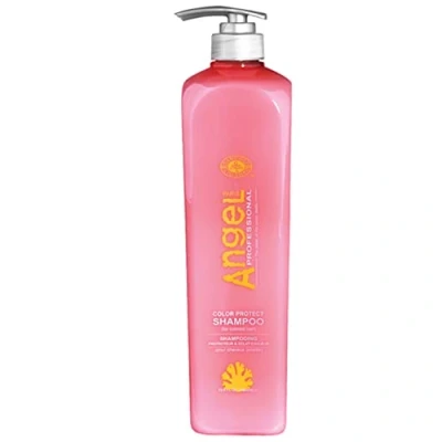 Abbildung von Angel Professional Color Protect Haarshampoo 1000 ML reinigt sanft gefärbtes und chemisch behandeltes Haar spendet Feuchtigkeit