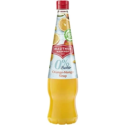 Abbildung von Mautner Markhof Orange Mango 0% Zucker Sirup 6x 700ml