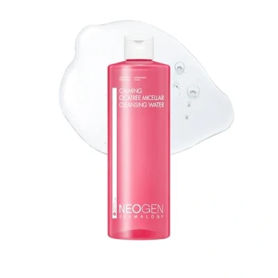 Abbildung von DERMALOGY by NEOGENLAB Beruhigendes Cica Baum Mizellen Reinigungswasser 13,52 oz (400 ml) feuchtigkeitsspendender Gesichtsreiniger und Make up Entferner für empfindliche Haut, reine Schönheit