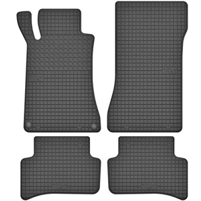 Abbildung von Motohobby Gummi Fußmatten Set für Mercedes Benz C Klasse W203 (20002006) perfekte Passform