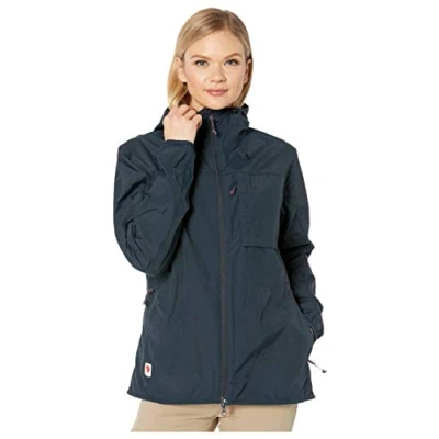 Abbildung von FJALLRAVEN Damen High Coast Wind Jacket W Jacken, Marineblau, S EU
