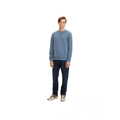 Abbildung von TOM TAILOR Herren 1034643 Marvin Straight Jeans, 10114 Clean Dark Stone Blue Denim, 33W / 32L