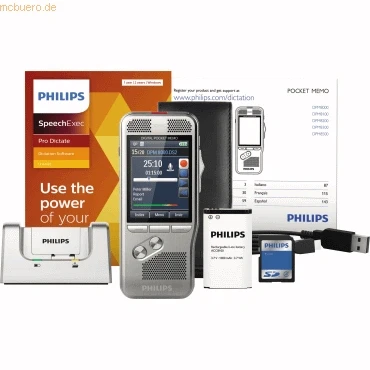 Abbildung von Philips Diktiergerät Digital Pocket Memo DPM8000/02
