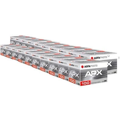 Abbildung von AgfaPhoto APX 100 Prof 135 36 schwarz / weiß Film (20 er Pack bis zu 720 Aufnahmen)