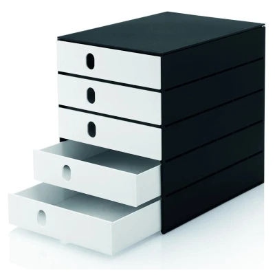 Abbildung von styro Schubladenbox 8000 92 DIN C4 24,3 x 33,5 32,3 cm