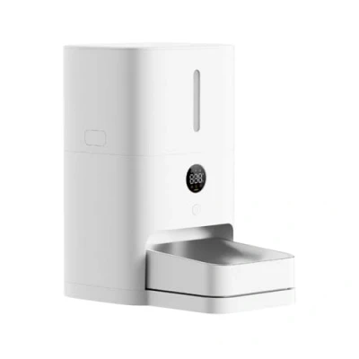 Abbildung von Xiaomi Smart pet Food Feeder 2, Automatic feeder, Plastic, Stainless steel, White, Indoor, Cat, 5 L