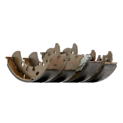 Abbildung von BREMBO S 23 555 Bremsbacken 203 38 mit Handbremshebel FIAT: Punto Evo Schrägheck, Idea, III OPEL: Corsa D Adam