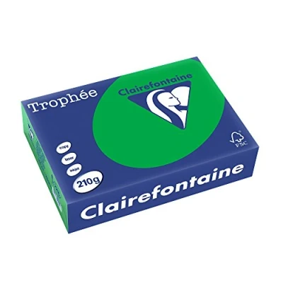 Abbildung von 4 x Clairefontaine Kopierpapier Trophee A4 210g/qm VE=250 Blatt billar