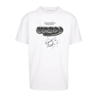 Abbildung von Mister Tee Unisex MT2740 Nasa Moon Oversize T Shirt, White, XS