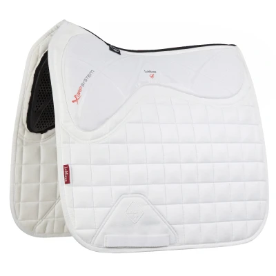 Abbildung von LeMieux Schabracke X Grip Twin Square EuroJump Weiß L (Full)