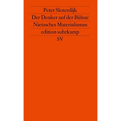 Abbildung von der Denker auf Bühne: Nietzsches Materialismus (edition suhrkamp)