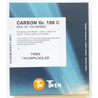 Abbildung von Twen Farbband Gr. 188C Carbon schwarz