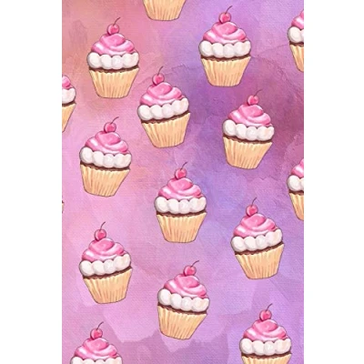 Abbildung von Notizbuch: CupCakes Softcover 120 Seiten kariert Tagebuch Notebook Merkheft Traumtagebuch Geschenkidee