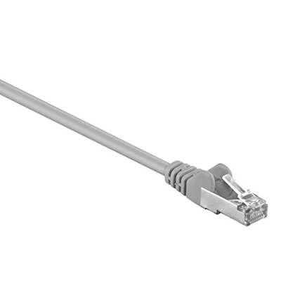 Abbildung von goobay 50199 CAT 5e Verbindungskabel, F/UTP, Grau, 30 m Kabellänge