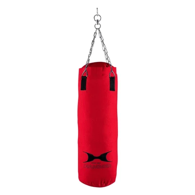 Abbildung von Hammer Boxsack &quot;Canvas Professional&quot;, (Set, mit Trainings DVD Boxhandschuhen Sprungseil Haken)