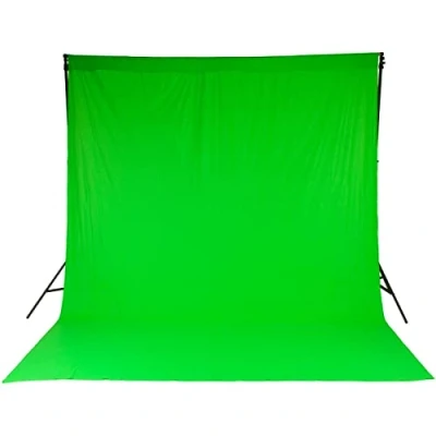 Abbildung von Manfrotto LL lc5781 3 x 3,5 m Vorhang Chromakey Grün