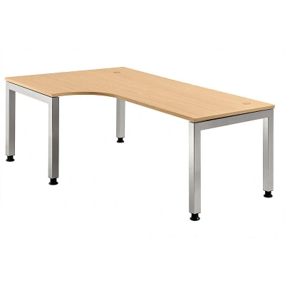 Abbildung von HAMMERBACHER höhenverstellbarer Schreibtisch VJS82/6/S buche