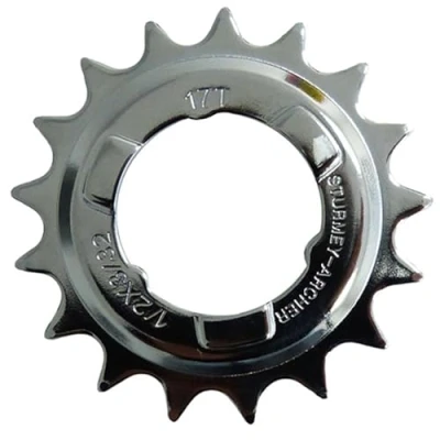 Abbildung von Zahnkranz Sturmey Archer 17z 3/32 Geschüsselt Verchromt