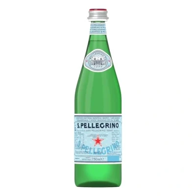 Abbildung von San Pellegrino Sprudelwasser (Glas) Packungsgröße = 12 x 75 cl