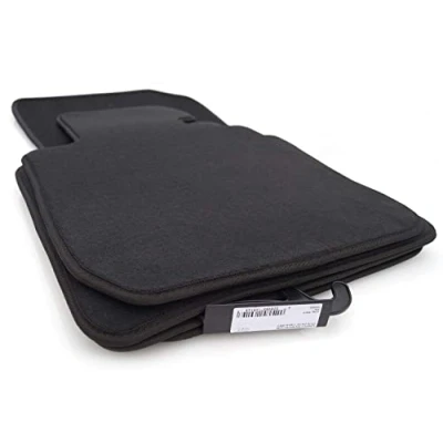 Abbildung von kh Teile Fußmatten Mini F55 F56 Velours Automatten in Original Qualität Autoteppich Set 4 teilig Schwarz