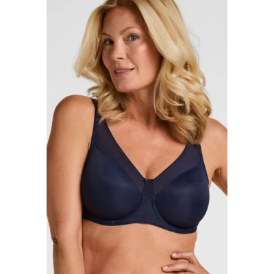 Abbildung von Hunkemöller Unwattierter Minimizer Bügel BH Nina Blau