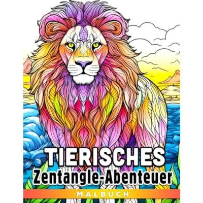 Abbildung von Tierisches Zentangle Abenteuer Malbuch: Ein pädagogisches Ausmalbuch für Kinder Entdecken, Gestalten und Lernen
