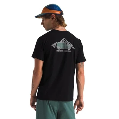 Abbildung von THE NORTH FACE NF0A8C1ZJK3 M SS Outdoor Graphic Tee T Shirt Herren TNF Black Größe S