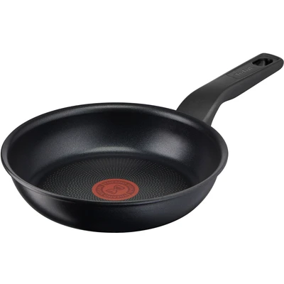 Abbildung von Tefal Bratpfanne &quot;Titanium Force&quot;, Aluminium, extra haltbare Antihaft Beschichtung, Thermo Signal, Schüttrand