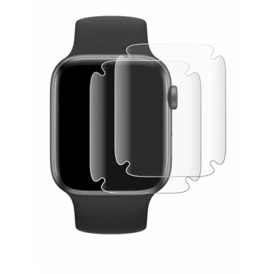Abbildung von BROTECT 2 Stück Full Cover Schutzfolie für Apple Watch SE (44 mm) Screen Displayschutz Folie [3D Curved, Anti Fingerprint, Kristall Klar]