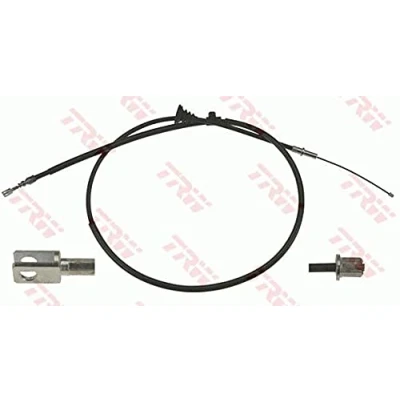 Abbildung von TRW GCH134 Handbremsseil 2165, 1890 Scheibenbremse VOLVO: 850 Kombi, V70 I