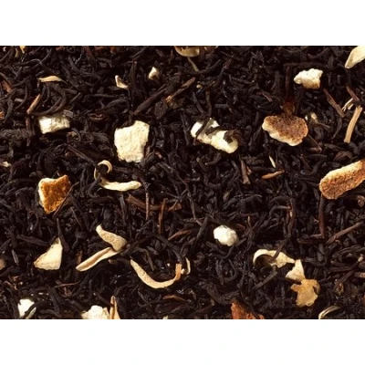 Abbildung von Schwarzteemischung entkoffeiniert Orange aromatisiert 1 kg