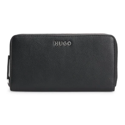 Abbildung von HUGO ZIP Around Geldbörse, Damen, Größe: One Size, Black