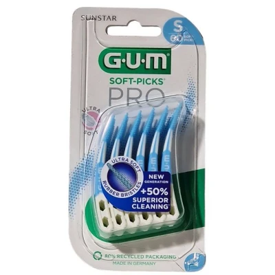 Abbildung von GUM SOFT PICKS PRO 60er Blister small 60 Bürsten