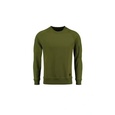 Abbildung von Key Largo Accept Round Sweatshirt, Herren, Größe: Large, Pesto green
