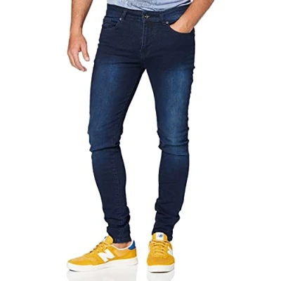 Abbildung von Enzo Herren EZ326 Jeans, Darkwash, 42W x 30L