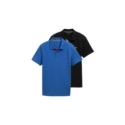 Abbildung von TOM TAILOR Poloshirt (Packung, 2 tlg) im Doppelpack
