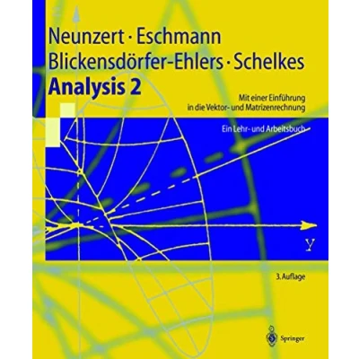 Abbildung von Analysis 2: Mit einer Einführung in die Vektor und Matrizenrechnung Ein Lehr Arbeitsbuch (Springer Lehrbuch)