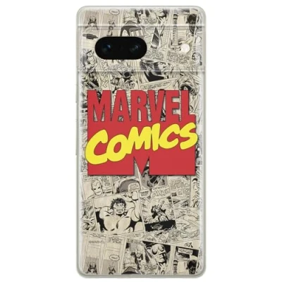 Abbildung von ERT GROUP Handyhülle für Google Pixel 7 Original und offiziell Lizenziertes Marvel Muster 004 optimal an die Form des Handy angepasst, hülle aus TPU