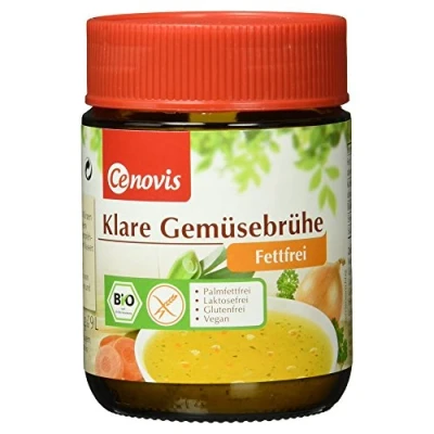 Abbildung von Cenovis Bio Gemüsebrühe fettfrei, vegan und glutenfrei, 2er Pack (2 x 162 g)