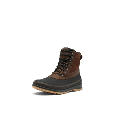 Abbildung von Sorel Ankeny II BOOT PLUS WP Schnürstiefelette, Herren, Größe: 41, Tobacco/black Leder/synthetik
