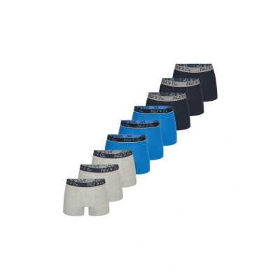 Abbildung von Phil &amp; Co. Berlin 9PACK Panties, Herren, Größe: Medium, Navy blue grey
