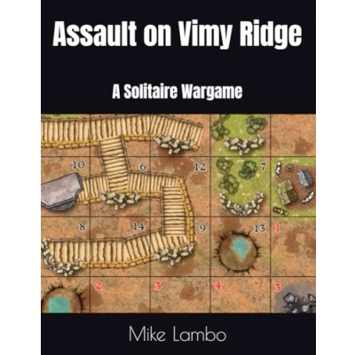 Abbildung von Assault on Vimy Ridge: A Solitaire Wargame (Mike Lambo Book Games)