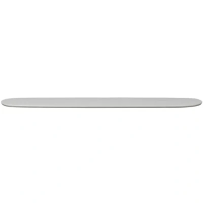 Abbildung von WOOOD Tablo Tischplatte Nebel Weiß 220x100 Organisch aus Eschenholz Zur Verwendung Tischbeine für Esstisch 220x100x2.4 cm