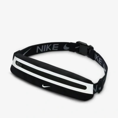 Abbildung von Nike Slim Waist Pack 4.0 Schwarz Perfekt für Laufen und Training mit praktischer Stauraumlösung