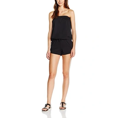 Abbildung von Urban Classics Damen Ladies Hot Jumpsuits, Schwarz (black 7), X Large